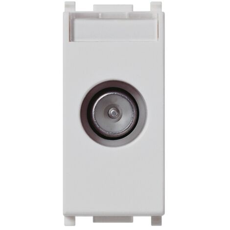 VIMAR - 14300.10.SL Presa TV-RD-SAT passante Silver
