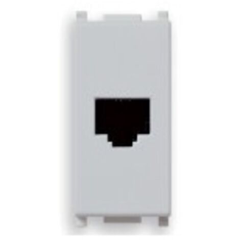 VIMAR - 14320.SL Presa RJ11 6/4 Silver