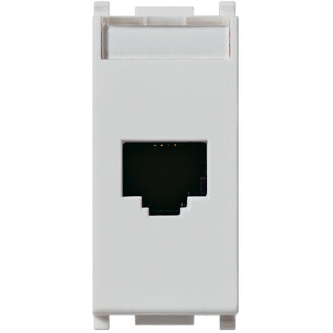 VIMAR - 14338.8.SL Prise RJ45 Câble UTP Cat5e argenté Netsafe