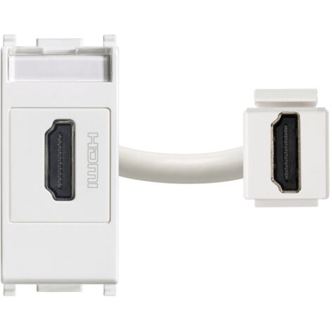 VIMAR - 14346 Prise HDMI 2.1b blanche