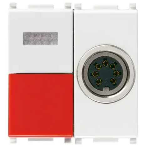 VIMAR 14502 - Pulsante chiamata Call-way+presa DIN b