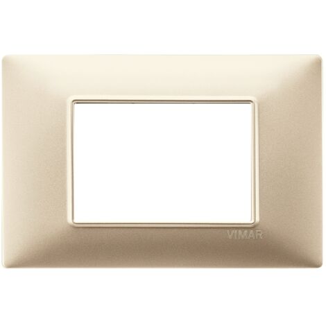 VIMAR - 14653.22 Placca 3M champagne opaco