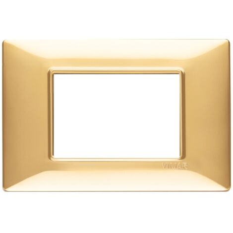 VIMAR - 14653.24 Placca 3M oro lucido