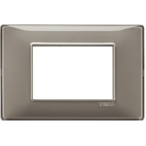 VIMAR - 14653.40 Placca 3M Reflex cenere