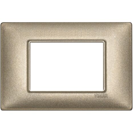 VIMAR - 14653.70 Placca 3M bronzo metallizzato