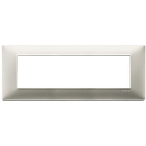 VIMAR - 14657.21 Placca 7M nichel opaco
