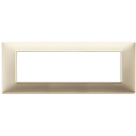 VIMAR - 14657.22 Placca 7M champagne opaco