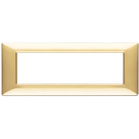 VIMAR - 14657.24 Placca 7M oro lucido