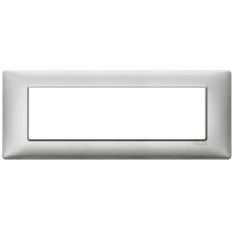 VIMAR - 14657.71 Placca 7M Silver