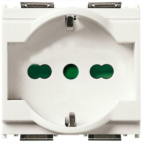 Vimar 16211.B Idea Presa universale 2P+T 16A bianco