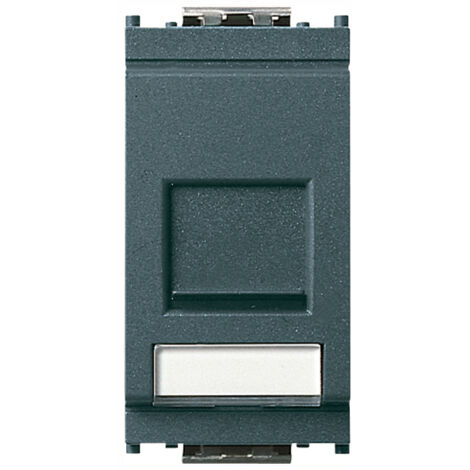 VIMAR - 16358.C Adaptador Avaya AMP RJ45, Gris