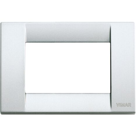 VIMAR - 16733.21 Placca Classica 3M argento