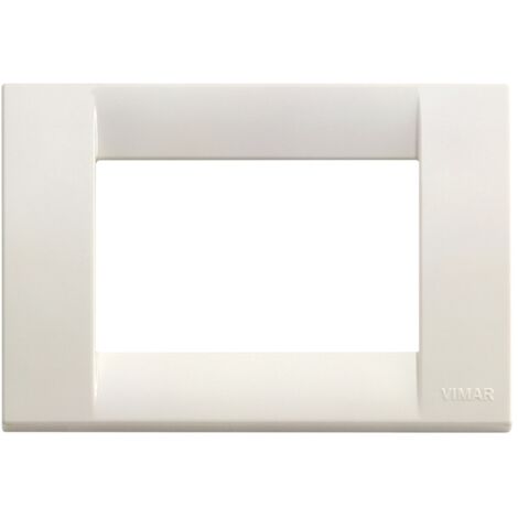 VIMAR - 16743.04 Placca Classica 3M bianco Idea