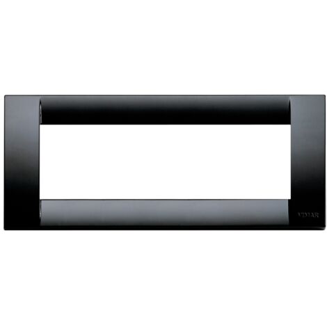 VIMAR 16746.16 - Placca Classica 6M Nero - Idea