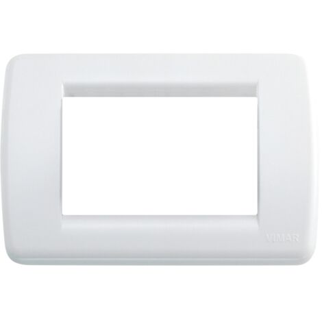 VIMAR - 16763.01 Placca Rondo 3M bianco brillante