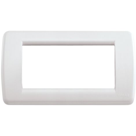 VIMAR - 16764.04 Placca Rondo 4M bianco Idea