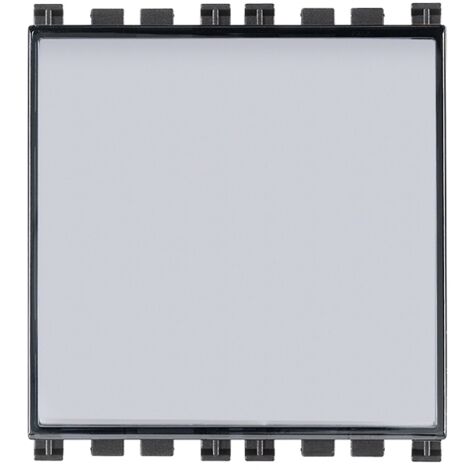 VIMAR - 19050 Pulsante targhetta 1P NO 10A grigio