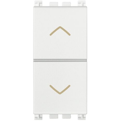 VIMAR - 19062.B Due pulsanti interblocc.NO+NO 10A bianco