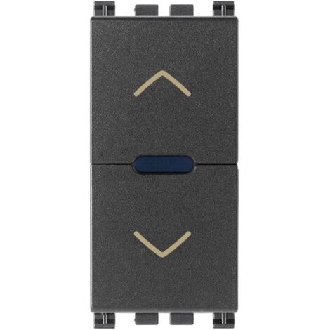 Vimar 19196 Arké Commutatore elettronico centralizzabile Quid per tapparella cosφ 0,6 2 A 220-240 V 50/60 Hz, memorizzazione di posizione