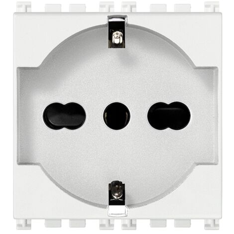 VIMAR - 19210.B Presa 2P+T 16A universale bianco
