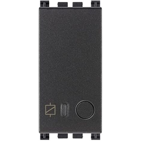 Vimar 19593 Arké Attuatore connesso IoT VIEW Wireless con uscita a relè NO 16 A, controllo locale e remoto, doppia tecnologia su standard Bluetooth 5.0 e Zigbee 3.0