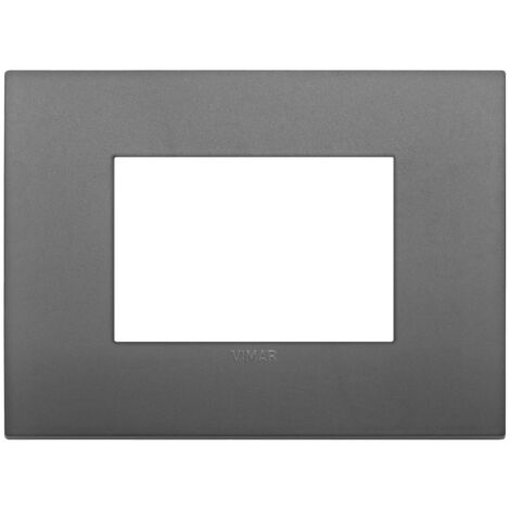 VIMAR - 19653.72 Placca Classic 3M grigio
