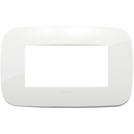 VIMAR - 19684.84 Placca Round 4M bianco