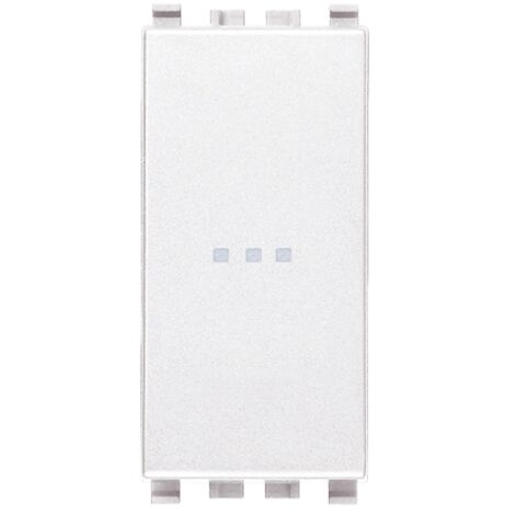 VIMAR - 20108.B Pulsante 1P NO 10A assiale bianco
