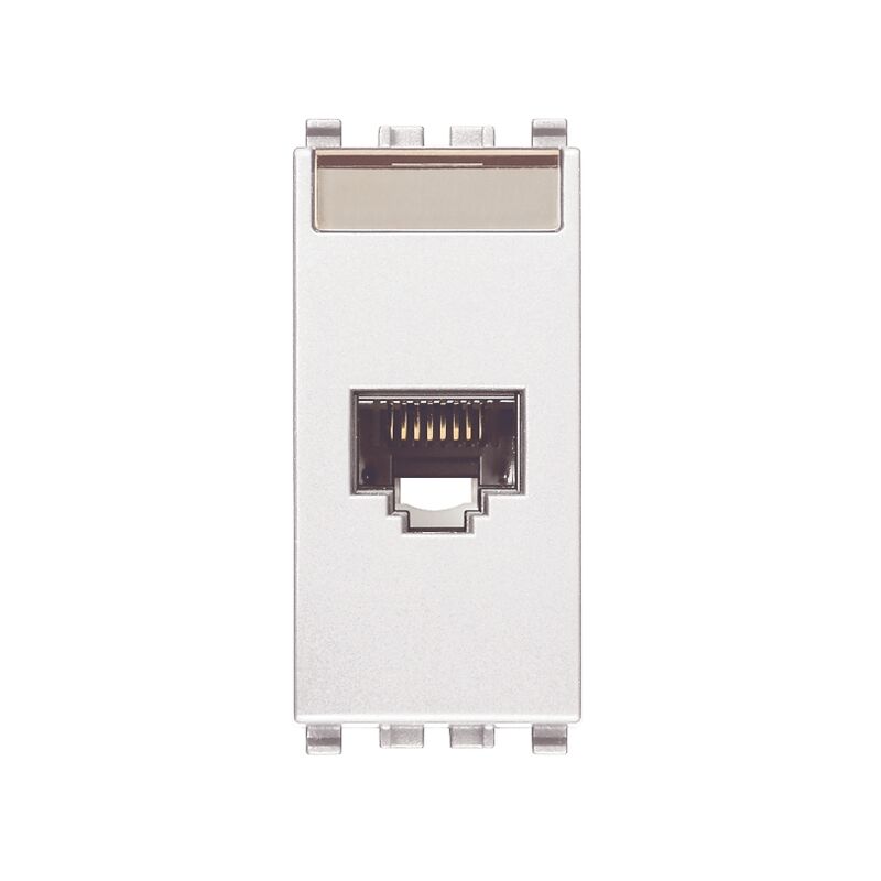 Rj45 socket Netsafe Cat5E Utp 110 White VIMAR 20339.4.B