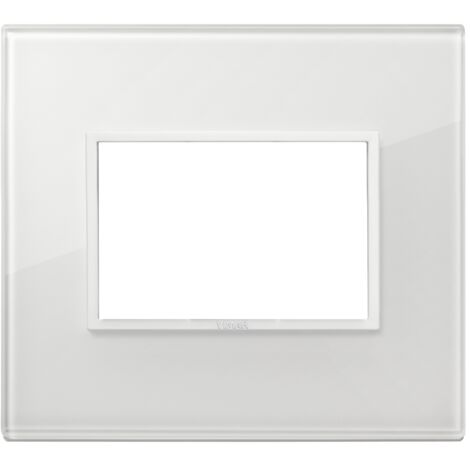 VIMAR - 21653.87 Placca 3M bianco totale diamante