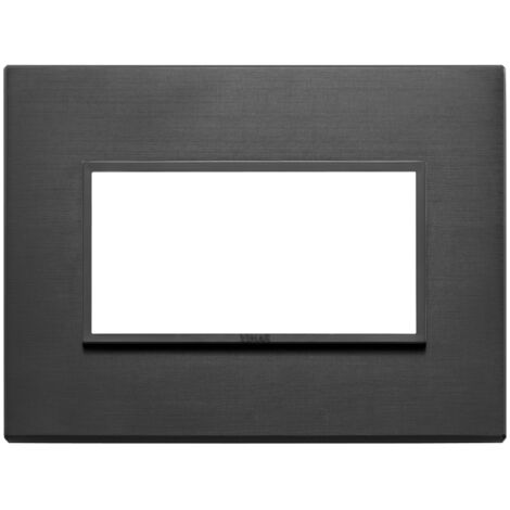 VIMAR - 21654.18 Placca 4M nero totale
