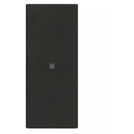 VIMAR 30008A.G - Pulsante 1P NO 10A assiale nero - Linea