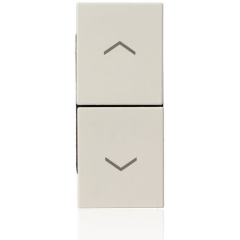 VIMAR 30062.B - Due pulsanti interbloccati NO+NO 10A - Bianco - Linea