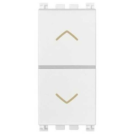 Vimar arke' 2p 10ax switch white 19060.b