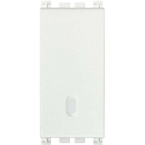 Vimar Arke bouton illuminable 1P 10A blanc 19008.B