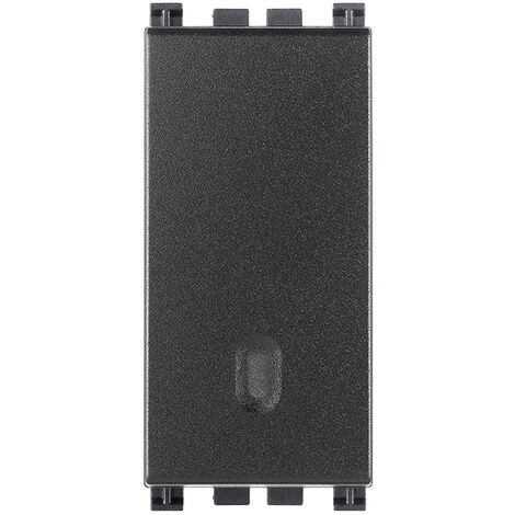 Vimar Arke interruttore illuminabile 1P 16A grigio 19001