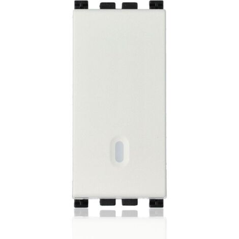 Vimar Arke invertitore illuminabile 1P 10A Bianco 19013.B