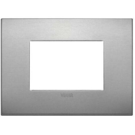 Vimar arke' placca classic 3 moduli colore lava 19653.16