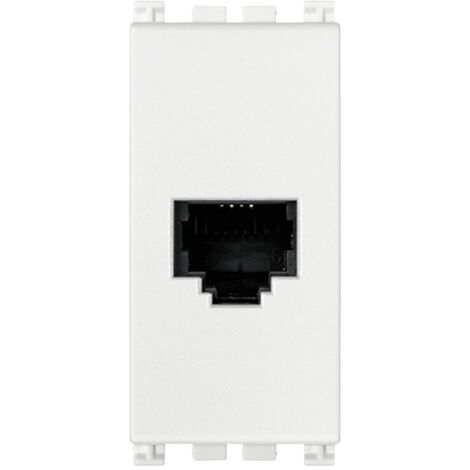 Vimar Arke presa telefonica RJ11 6/4 bianco 19320.B