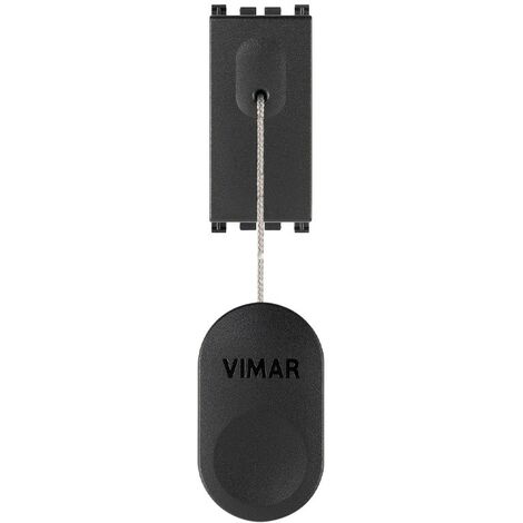Vimar Arke pulsador extraíble 1P 10A gris 19052
