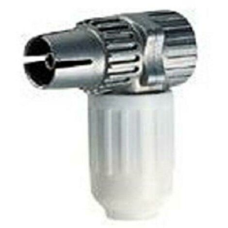 Vimar connettore tv-rd-sat femmina 90° bianco 01635