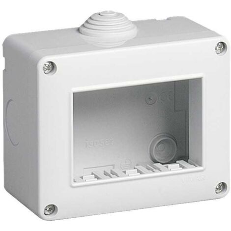 VIMAR CONTENEDOR IP40 3 MÓDULOS 14803