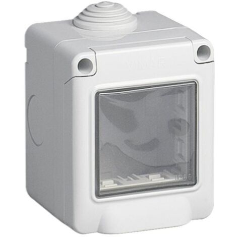 Vimar contenitore da parete ip55, 2 moduli eikon, arké e plana 14902