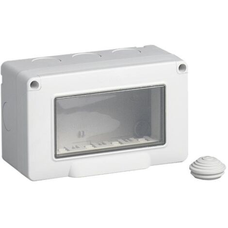 Vimar contenitore ip55 4 moduli l.m 5/12 14904