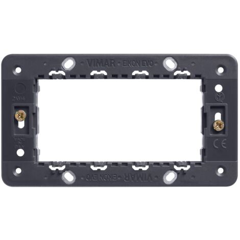 Vimar Eikon - supporto 4 moduli 21614