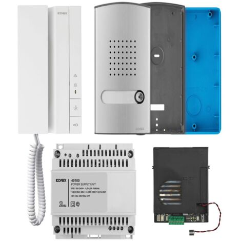 Vimar Haustelefon Due Fili Plus für Einfamilienhäuser Elvox Voxie + Klingeltableau 2 Fili Plus K40540.E
