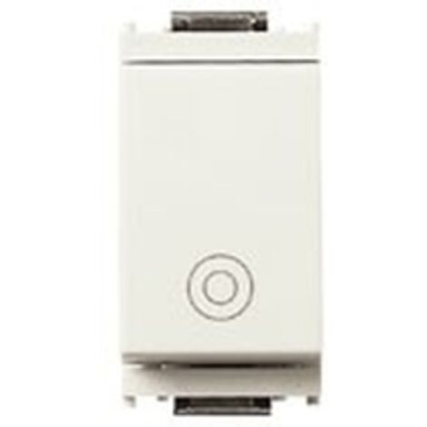 Vimar idea bouton poussoir 1p 10a 250 v blanc 16080.b