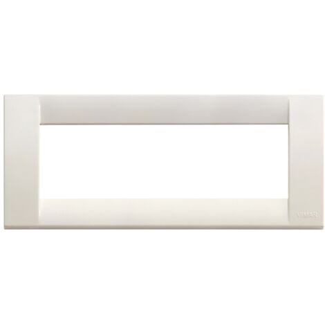 Vimar idea placca 6 moduli colore bianca 16746.04