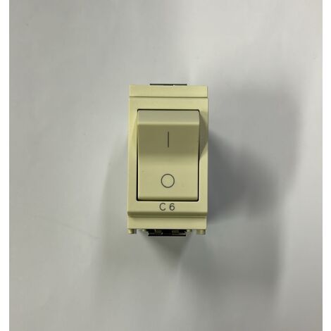 VIMAR - INTERRUTTORE MAGNETOTERMICO 1 POLO 6A 230V