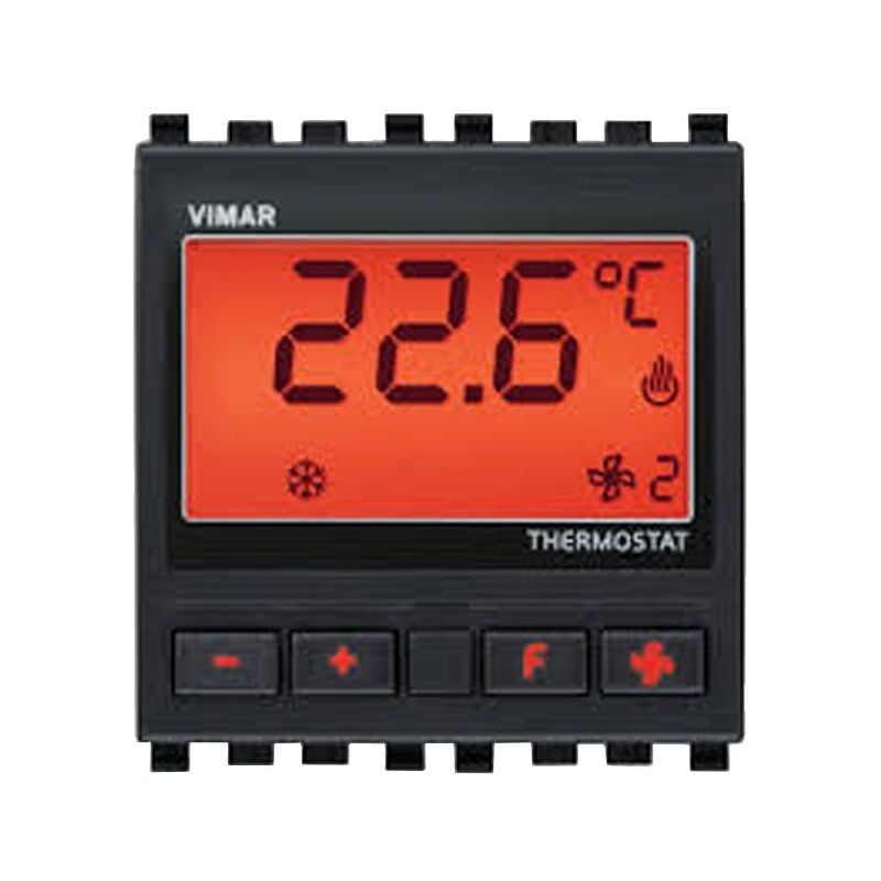 Vimar - knx thermostat d'ambiance électronique couleur Gris 20430
